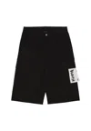 Disclaimer Men's Short Black In Black