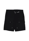 Disclaimer Men's Short Black In Black