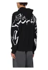 Disclaimer Men's Sweatshirt  With Hood In Black