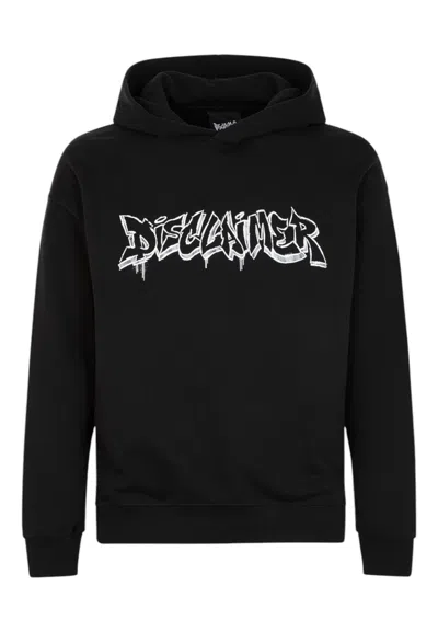 Disclaimer Men's Sweatshirt  With Hood In Black