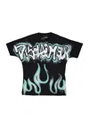Disclaimer Men's T-shirt Big Logo Tee Black In Black