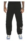 Disclaimer Men's Trousers  Cargo In Black