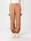 DISCLAIMER PANTS DISCLAIMER WOMAN COLOR CAMEL,G26446042