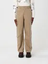Disclaimer Pants  Woman Color Camel In Brown