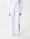 Disclaimer Pants  Woman Color White