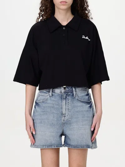 Disclaimer Polo Shirt  Woman Color Black