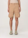Disclaimer Short  Men Color Camel In Camel
