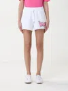 Disclaimer Short  Woman Color White