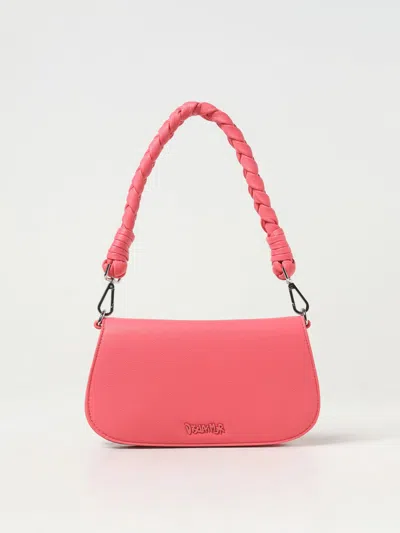 Disclaimer Shoulder Bag  Woman In Fuchsia