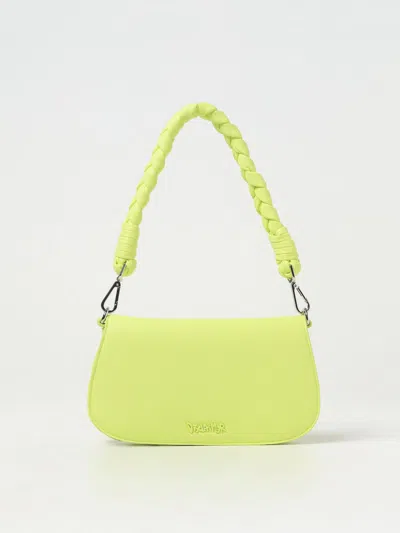 Disclaimer Shoulder Bag  Woman Color Yellow