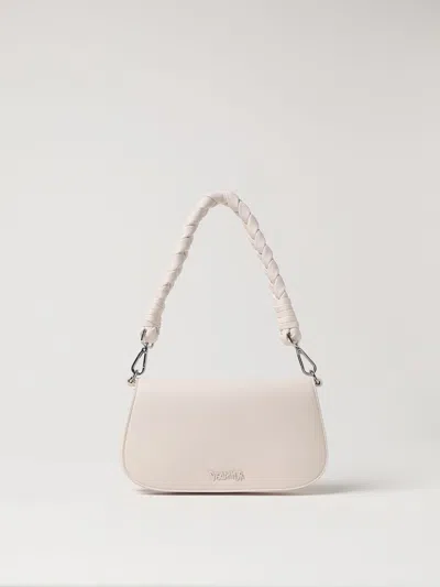 Disclaimer Shoulder Bag  Woman Color White