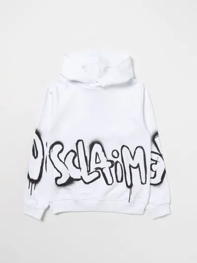 Disclaimer Sweater  Kids Color White