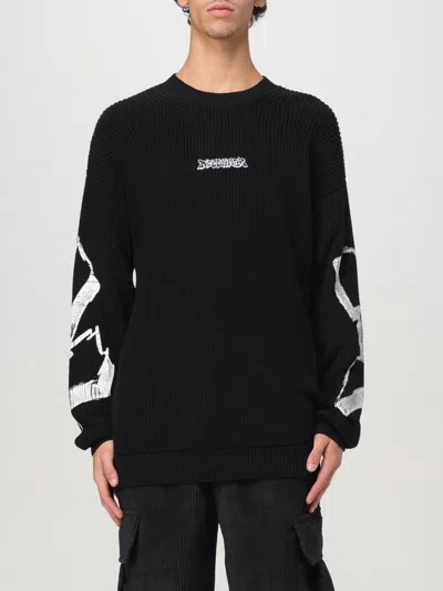 Disclaimer Sweater  Men Color Black In Schwarz