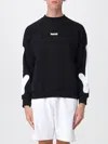 Disclaimer Sweater  Men Color Milk In Black