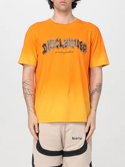 Disclaimer Sweater  Men Color Orange