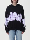Disclaimer Woman Sweatshirt Black Size L Cotton In Black
