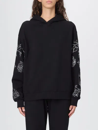 Disclaimer Sweater  Woman Color Black In Blue