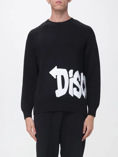 Disclaimer Sweater Men Color Black