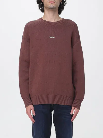 Disclaimer Sweater Men Color Brown