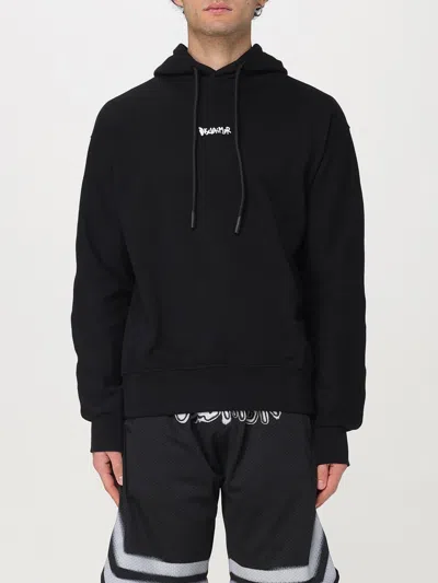 Disclaimer Sweatshirt  Men Color Black In Schwarz