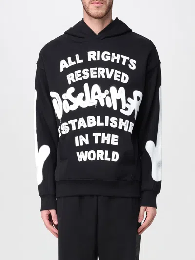 Disclaimer Sweatshirt  Men Color Black