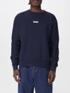 Disclaimer Sweatshirt  Men Color Blue