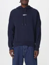 Disclaimer Sweatshirt  Men Color Blue