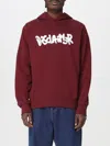 Disclaimer Sweatshirt  Men Color Burgundy