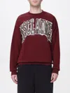 Disclaimer Sweatshirt  Men Color Burgundy In Red