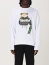 Disclaimer Bear-print Sweatshirt In White