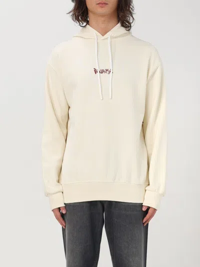Disclaimer Sweatshirt  Men Color White In Weiss