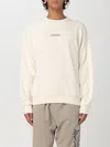 Disclaimer Sweatshirt  Men Color Yellow Cream