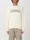 DISCLAIMER SWEATSHIRT DISCLAIMER MEN COLOR YELLOW CREAM,415834090