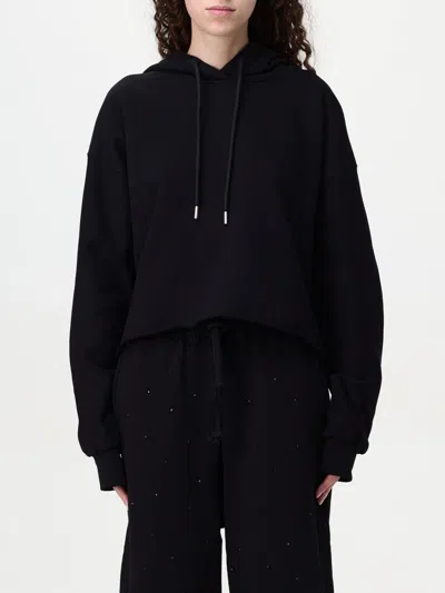Disclaimer Sweatshirt  Woman Color Black