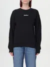 Disclaimer Woman Sweatshirt Black Size L Cotton In Schwarz