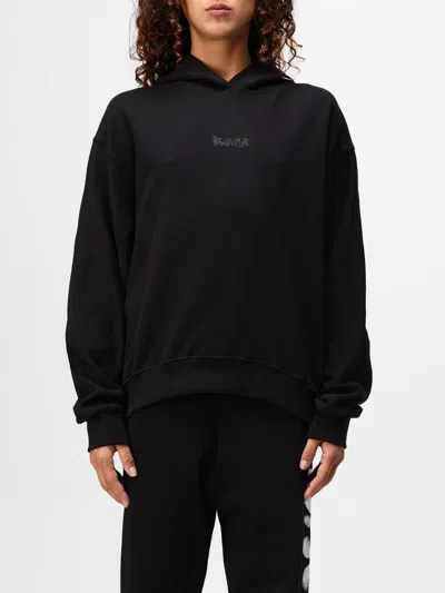 Disclaimer Sweatshirt  Woman Color Black In Schwarz