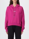 Disclaimer Sweatshirt  Woman Color Burgundy