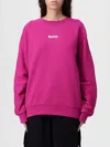 Disclaimer Sweatshirt  Woman Color Burgundy In Pink