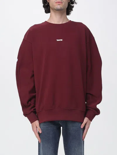 Disclaimer Sweatshirt Men Color Burgundy