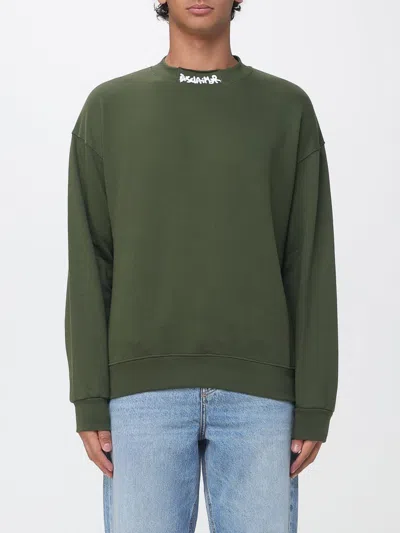 Disclaimer Sweatshirt Men Color Green
