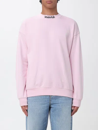Disclaimer Sweatshirt Men Color Pink