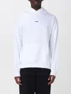 Disclaimer Sweatshirt Men In White