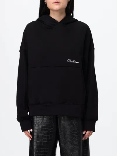 Disclaimer Sweatshirt Woman Color Black