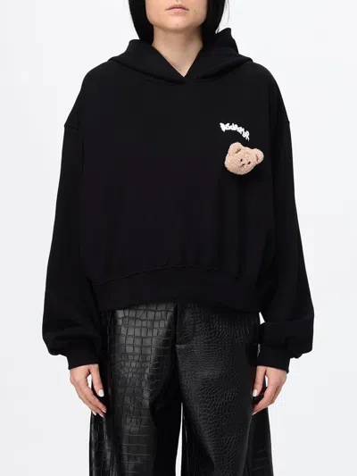 Disclaimer Sweatshirt Woman Color Black
