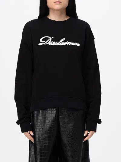 Disclaimer Sweatshirt Woman Color Black
