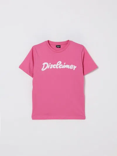 Disclaimer T-shirt  Kids Color Pink