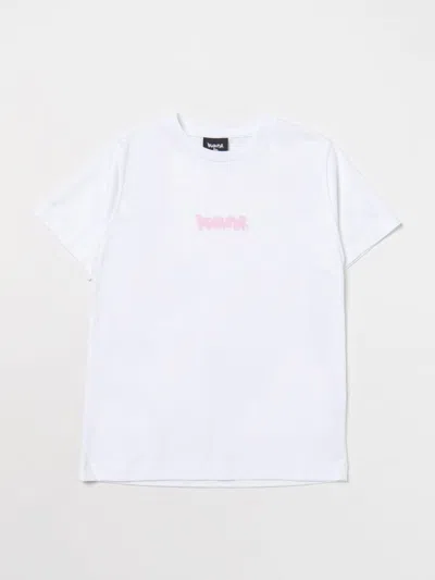 Disclaimer T-shirt  Kids Colour White