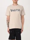 Disclaimer T-shirt  Men Color Beige