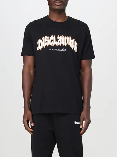 Disclaimer T-shirt  Men Color Black