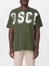 Disclaimer T-shirt  Men Color Military In Green